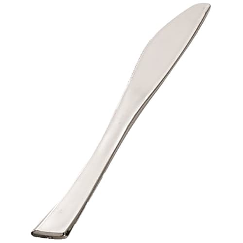 Fineline • 7" Knife Silver Plastic 24 Ct
