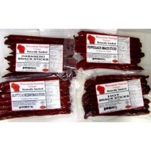 Wisconsin Sausage Sticks • Jalapeno Cheddar