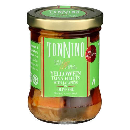 Tonnino Tuna Fillets • Jalapeno Olive Oil