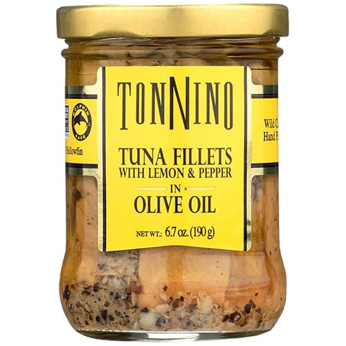 Tonnino Tuna Fillets • Lemon Pepper