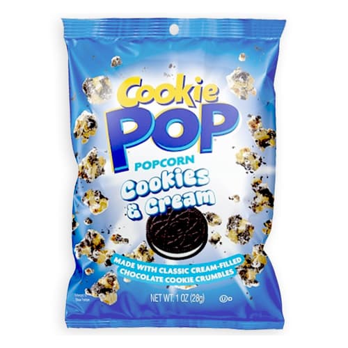Candy Pop Popcorn • Cookies & Cream