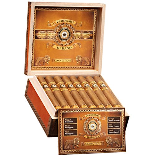 Cigar Perdomo Habano Bba Connecticut Epicure Box Of Twenty-four