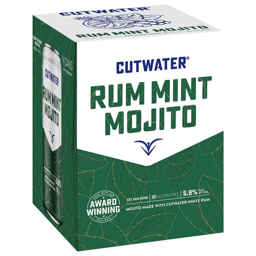 Cutwater Cocktails • Rum Mojito 4pk-12oz