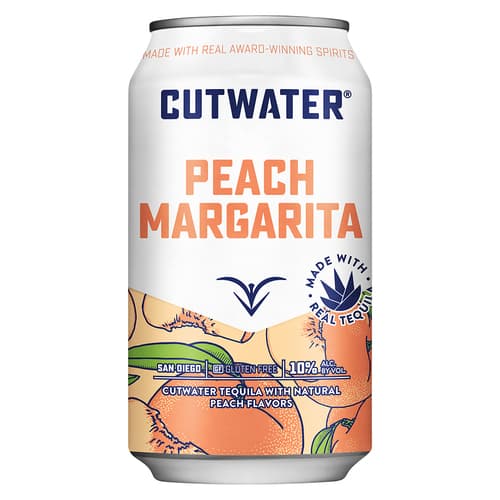 Cutwater Cocktails • Peach Margarita 4pk-12oz