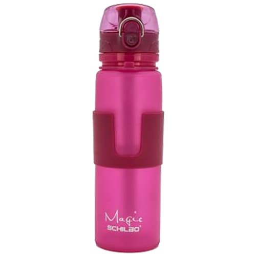 Sport Bottle • Purple Silicone with Lid & Clip