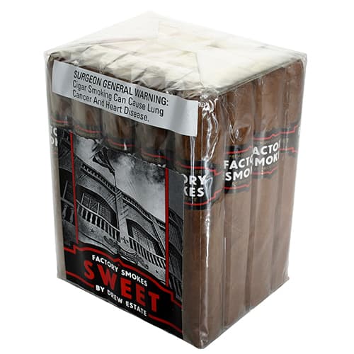 Cigar Drew Estate Factory Smokes Maduro Robusto Box Of Twenty-five