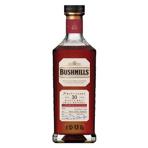 Bushmills Irish Whiskey • Rare Cask 30yr