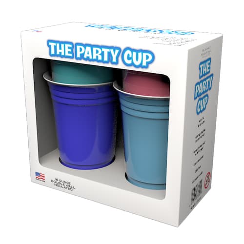 Shark Skinzz Tumbler • Party Cup Doublewall 16oz