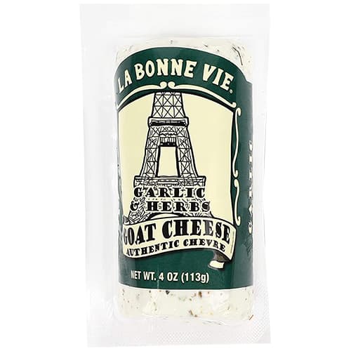 La Bonne Vie Garlic Herb Goat Log