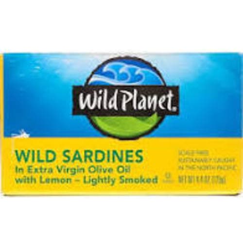 Wild Planet Sardines In Olive Oil and Lemon