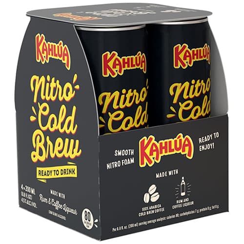 Kahlua Cocktails • Nitro Cold Brew 4pk-200ml