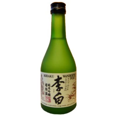 Rihaku Wandering Poet Junmai Ginjo Sake