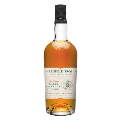 Leopold Bros. Three Chambers Rye • Holiday Bottle