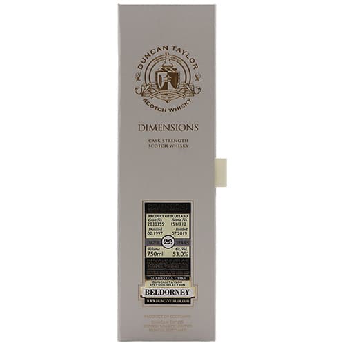 Dtay. Beldorney T-spooned Malt • 22yr Cask Strength