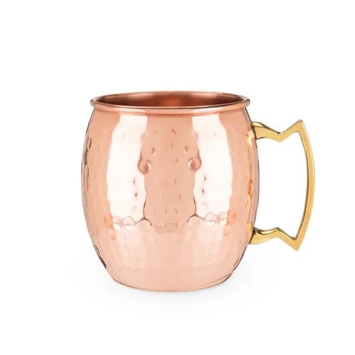 True • Moscow Mule Hammered Copper-plated Ss