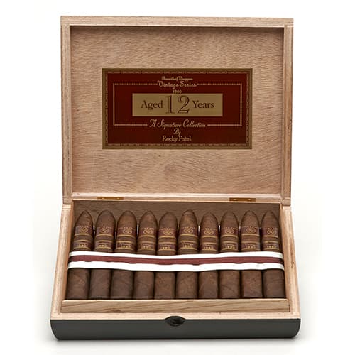 Cigar Patel 1990 Vintage Aged 12yr Churchill Box Of Twenty