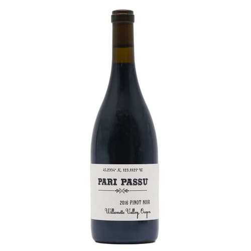Pari Passu Lock Stock & Barrel Pinot Noir