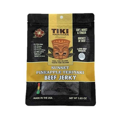Tiki Hawaii Jerky • Pineapple Teriyaki Beef