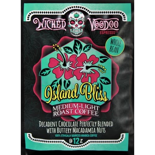 Wicked Voodoo Coffee • Island Bliss Bean Nut Choc