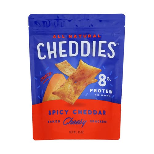 Cheddies Cheesy Crackers • Spicy Cheddar
