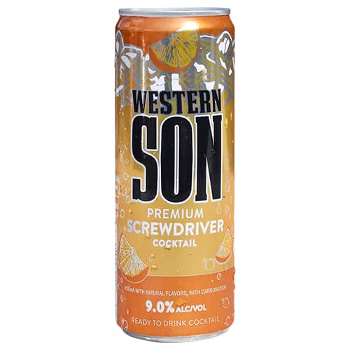 Western Son Cocktails • Screwdriver 4pk-12oz