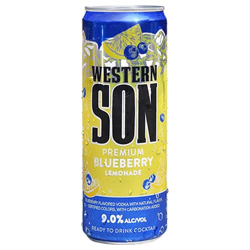 Western Son Cocktails • Blueberry Lemonade 4pk-12oz