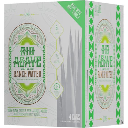 Rio Agave Texas Ranch Water • Lime 4pk-12oz