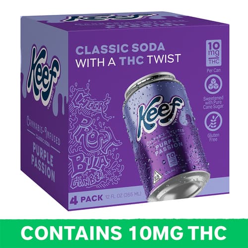Keef Purple Passion Soda 10mg Delta 9