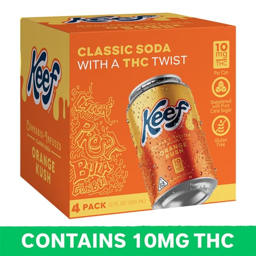 Keef Orange Kush Soda 10mg Delta 9