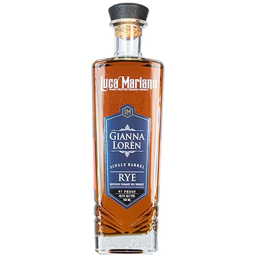 Luca Mariano Gianna Loren Single Barrel Rye