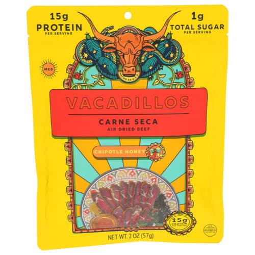 Jerky • Vacadillos Carne Seca Chipotle Honey