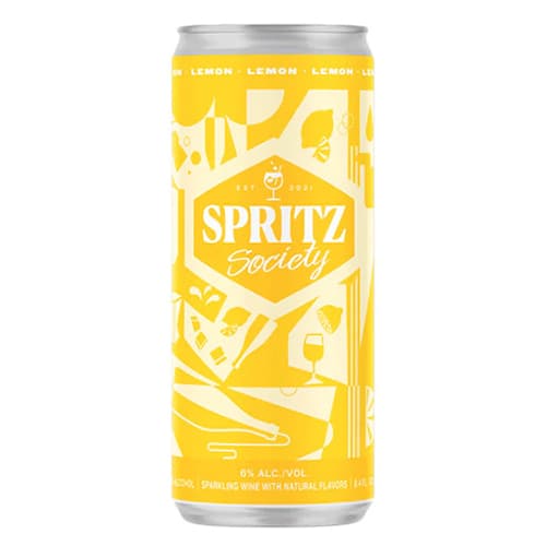 Spritz Society Lemon Sparkling Cocktail 4pk