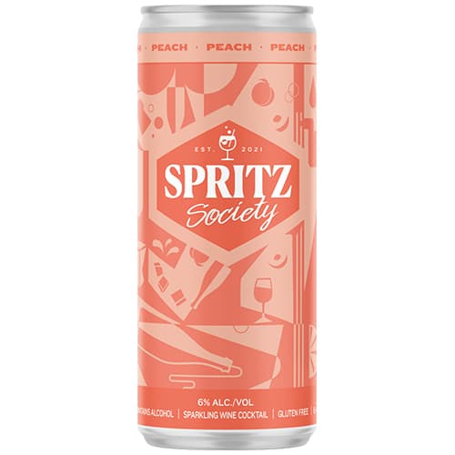 Spritz Society Peach Sparkling Cocktail 4pk