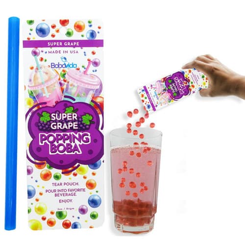 Popping Boba Pouch Mix • Grape