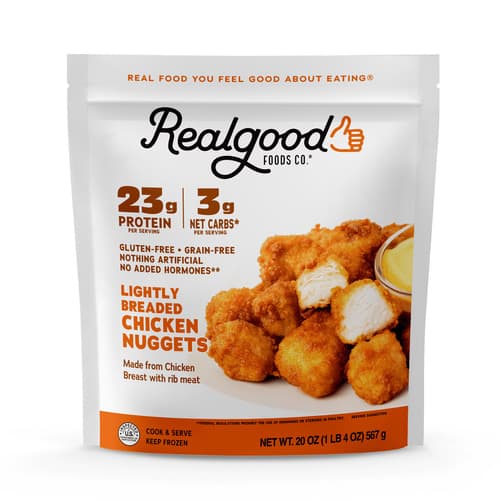 Real Good Frozen Foods • Chicken Nuggets Breaded