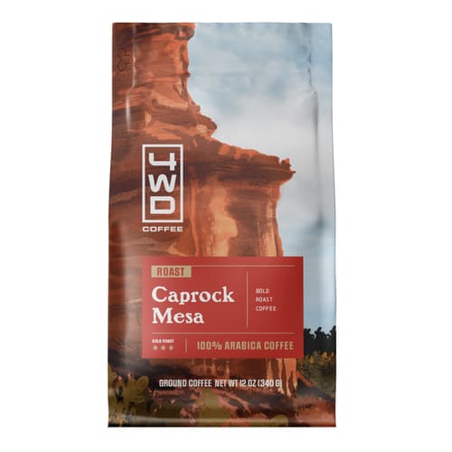 4wd Coffee • Caprock Mesa Ground Dark Roast