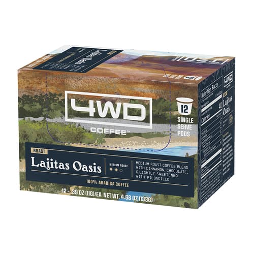 4wd Coffee • Lajitas Oasis Single Serve Choc Cinn