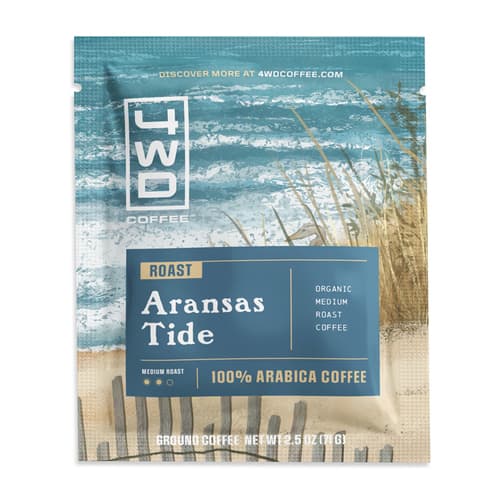 4wd Coffee • Aransas Tide 2.5 oz Ground Med Rst