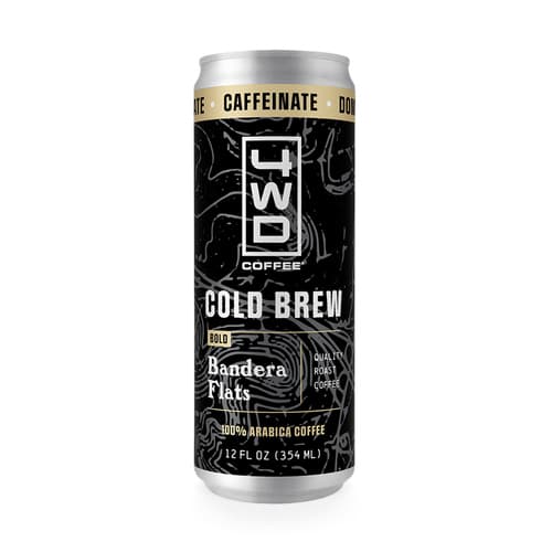 4wd Coffee Bandera Flats Cold Brew Ready To Drink