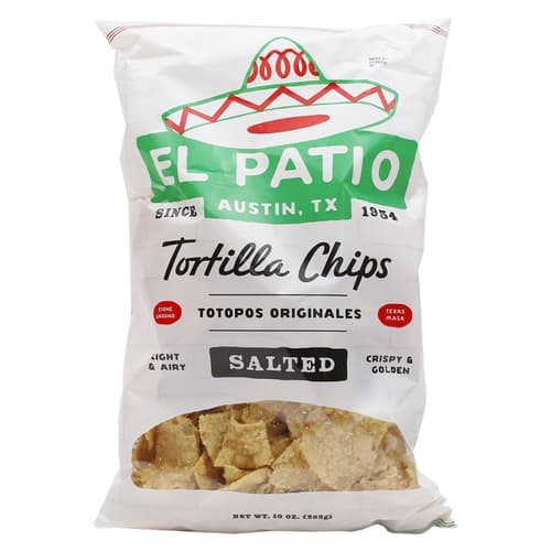 El Patio Salted Tortilla Chip