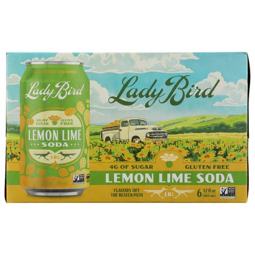 Lady Bird Lemon Lime Soda