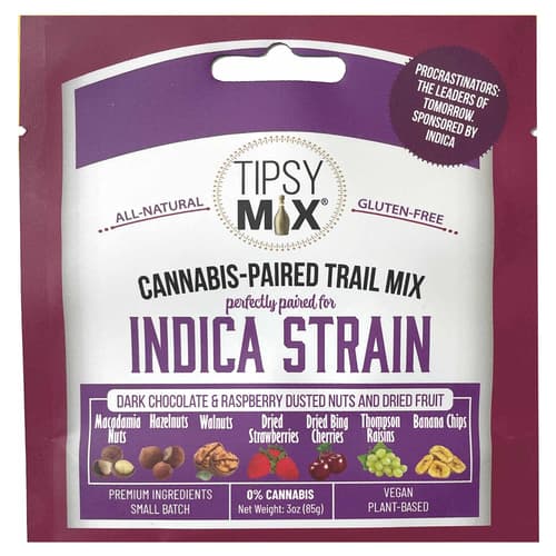 Tipsy Mix Cannabis-paired Trail Mix For Indica