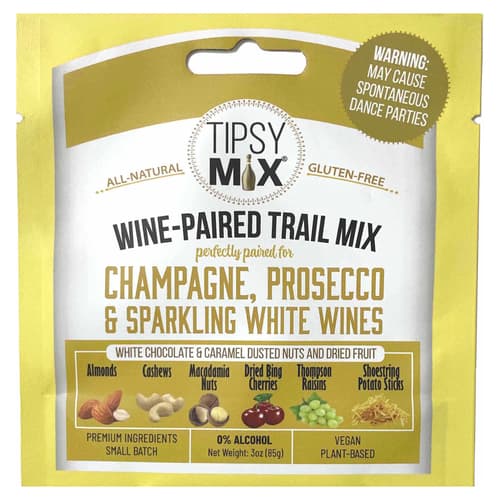 Tipsy Mix • Trail Mix For Sparkling White Wines