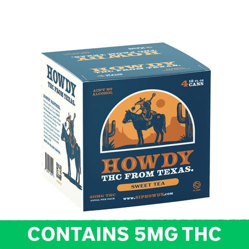 Howdy Hemp Derived Sweet Tea