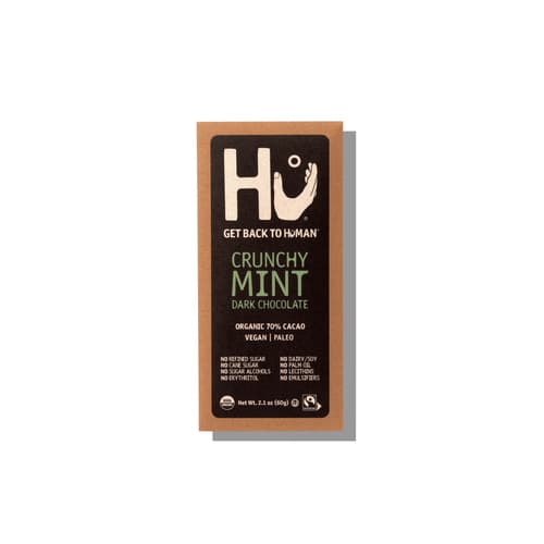 Hu Line Crunchy Mint Dark Chocolate Candy Bar