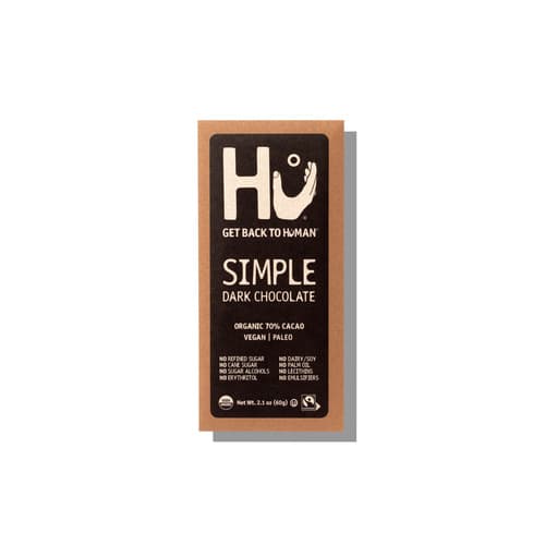 Hu Line Simple Dark Chocolate Candy Bar