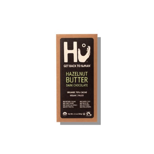 Hu Line Chocolate Bar • Hazelnut Butter Dark Chocolate