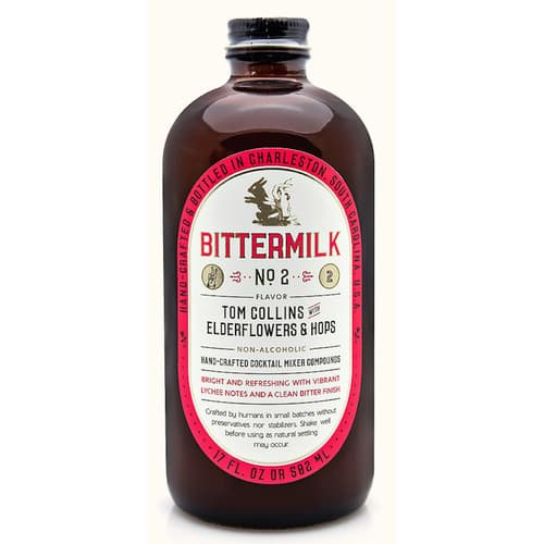 Bittermilk No. 2 Collins W Elderflower & Hop Mix Syrup
