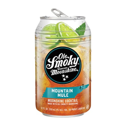Ole Smoky Cocktails • Mountain Mule 4pk-12oz
