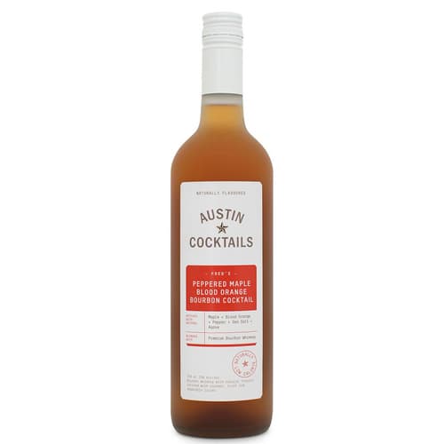 Austin Cocktails • Pepper Maple Orange Bourbon